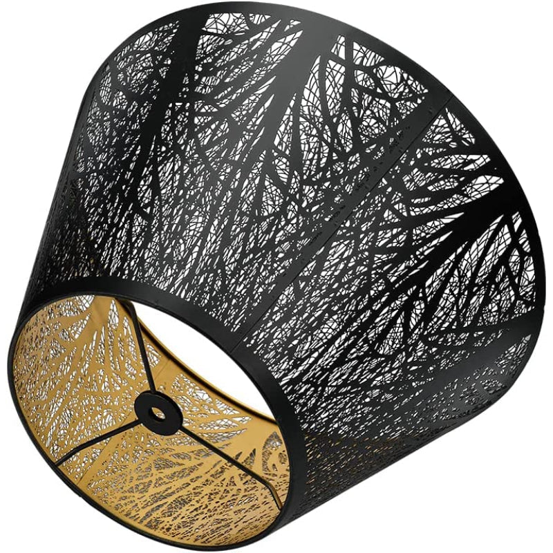 Middelgrote lampenkap, stoffen lampenkap voor tafellamp en vloerlamp, 7x13x7.8 inch, natuurlijk geventileerd linnen, handgemaakt, spiderman (wit)