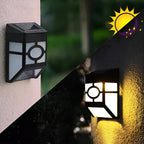 Solar LED Wandlamp - Energy-saving and Weather-resistant | 2-pack voor buiten