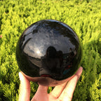 Obsidiaanse Kristallen Ball Decoratie