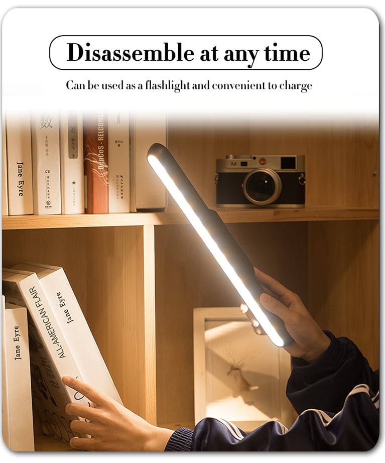 Magnetische oplaadbare Touch-lamp met lange batterijduur