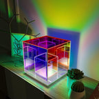 Eternity Rubiks Cube Prisma Lamp