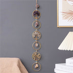 Kristallen Levensboom 6 Ringen Muurdecoratie Ornament