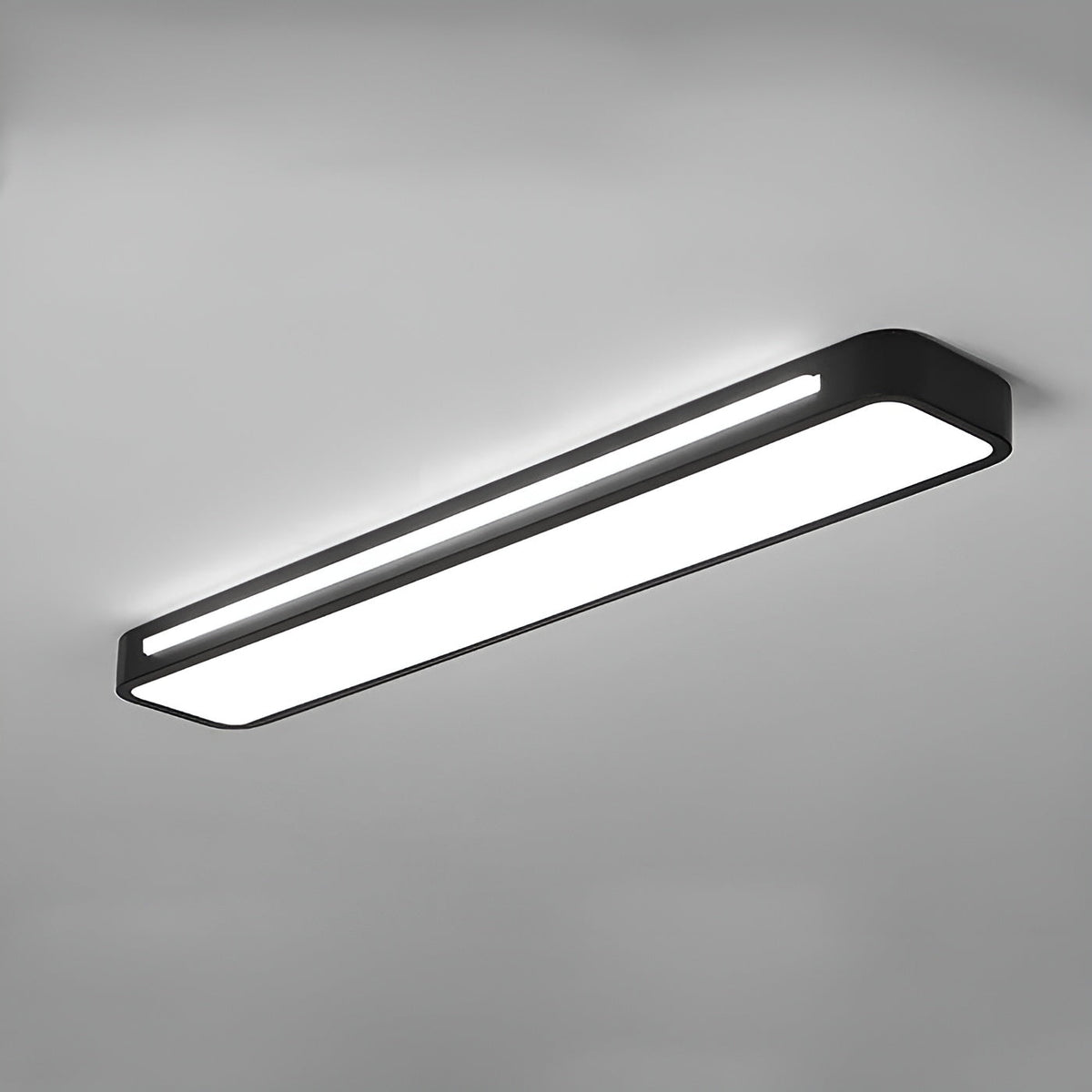 Rechthoekige plafondlamp - Duidelijke lijnen & modern design | Perfect voor woonkamer en eetruimte