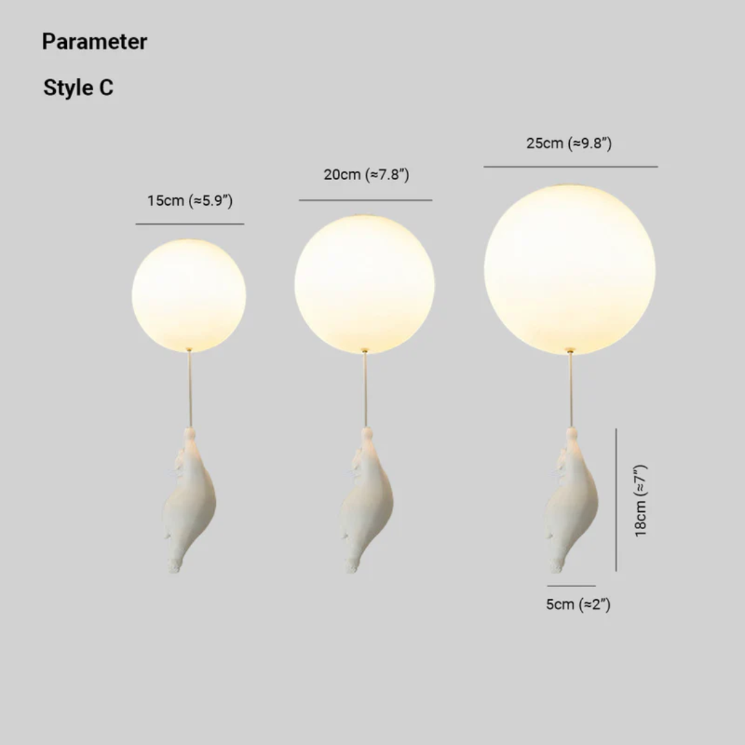Fateh Plafondlampen Hanglampen Beer Luchtballon