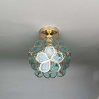 Glazen Bloem Plafondlamp - FloraGlow