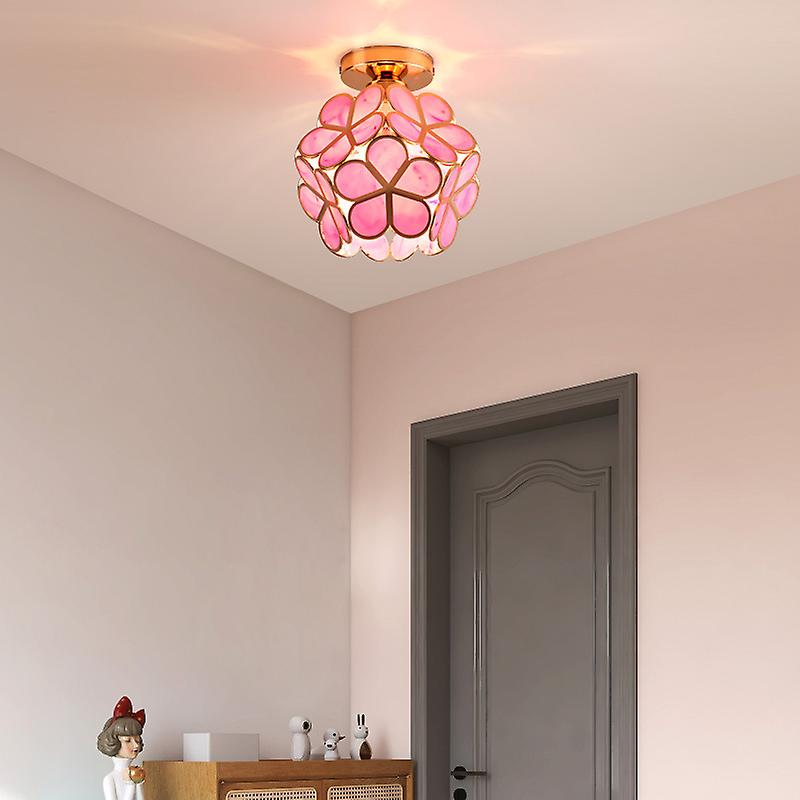 Glazen Bloem Plafondlamp - FloraGlow