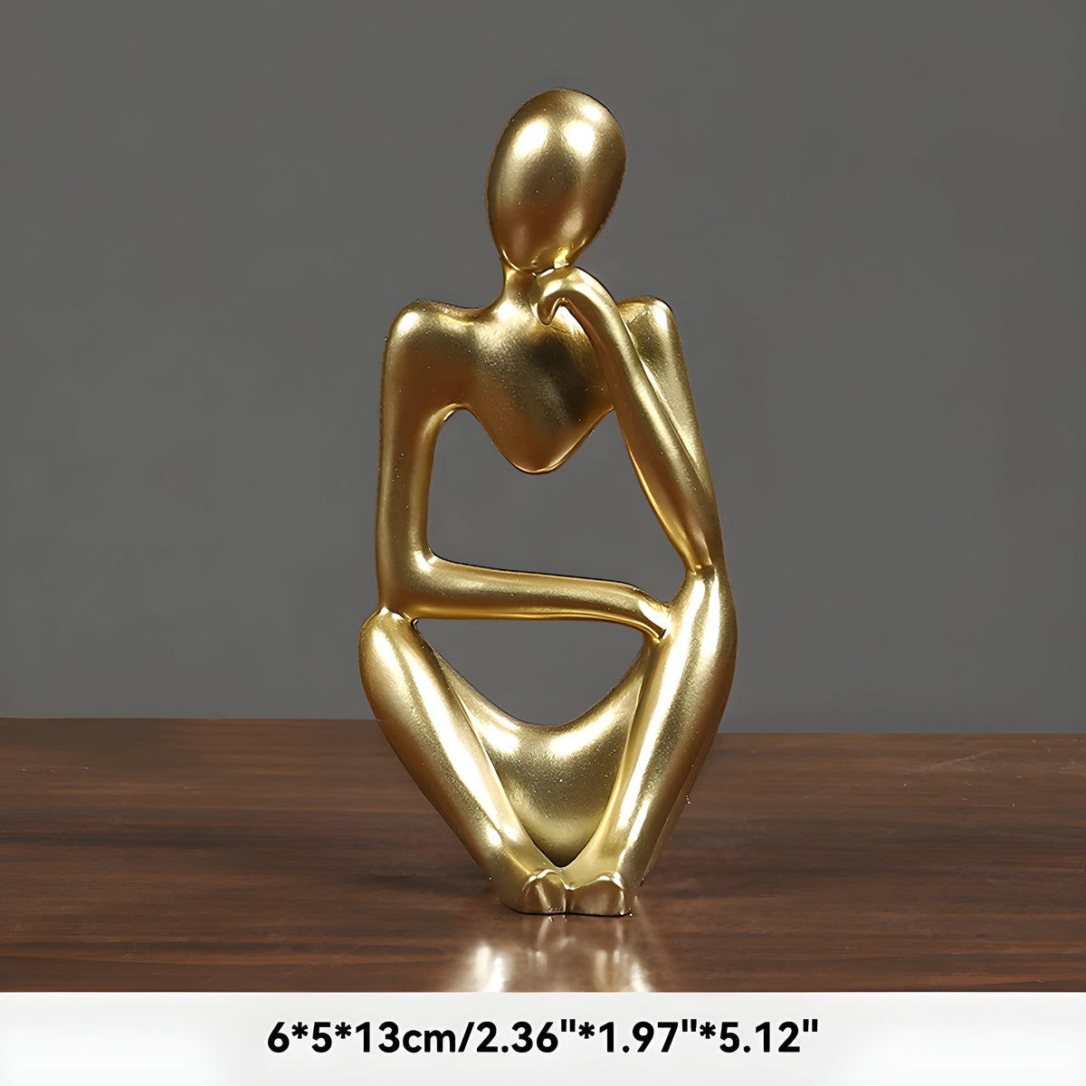 Abstract Thinker Beeldhouwwerk Woondecoratie