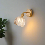 Vintage Glazen Wandlampen Bloemontwerp
