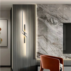 Wandlampen Moderne Verticale Metaal Lamp