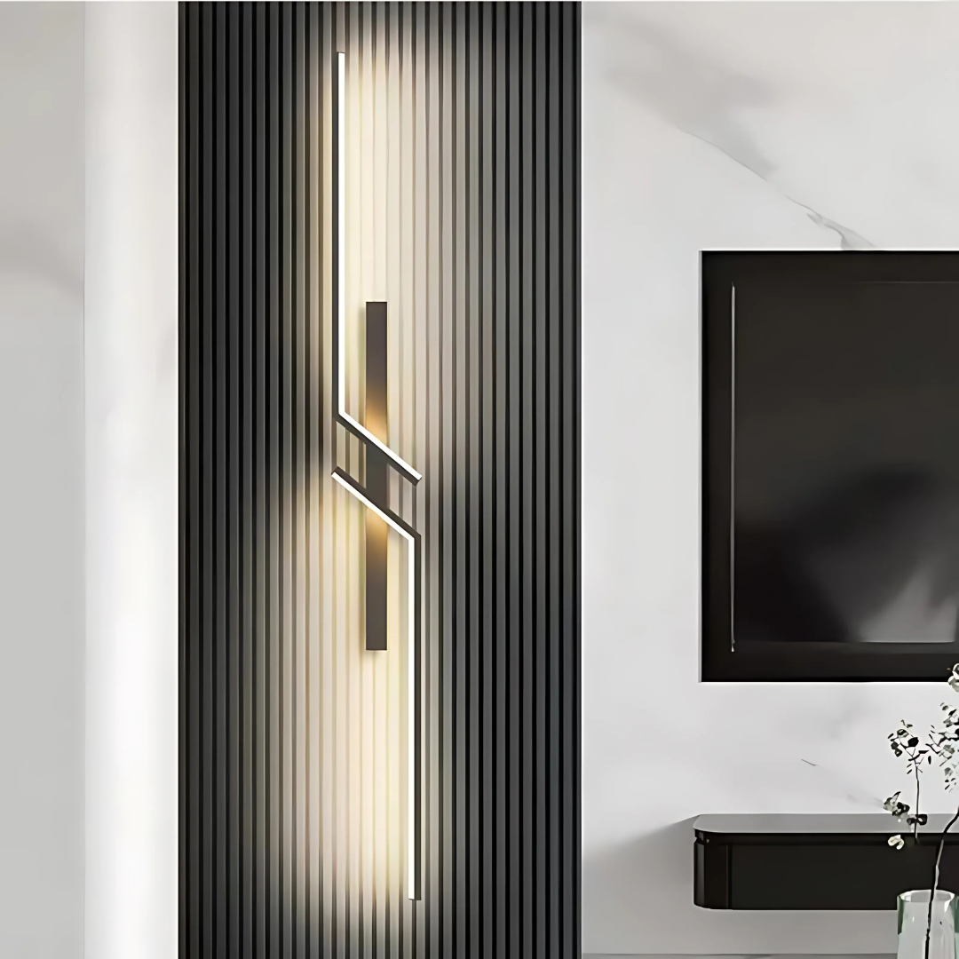Wandlampen Moderne Verticale Metaal Lamp