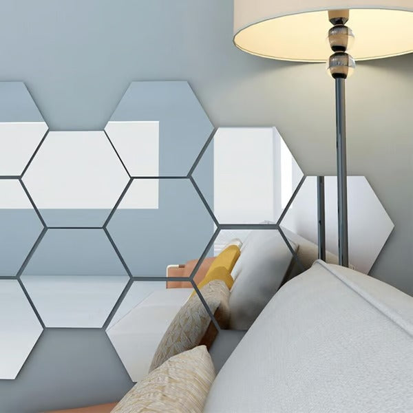Avosian | Flexibele Spiegelpanelen | Onbreekbare PET Wandspiegel | Peel & Stick Ontwerp | Lichtgewicht & Veilig