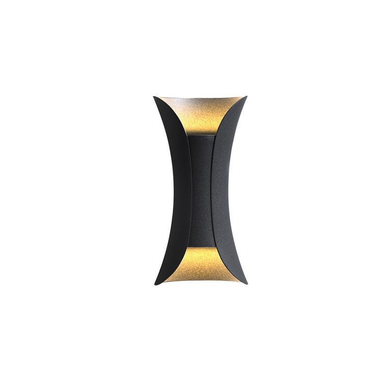 Elegante waterdichte LED-lampen met gebogen vorm voor de tuin