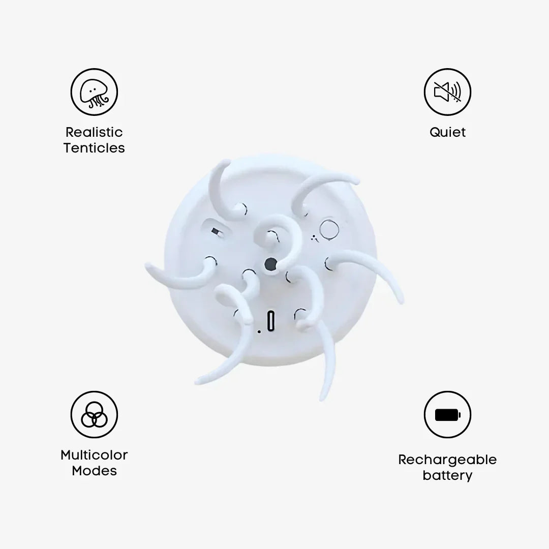 JellyBeat | Slim kleurrijke LED dansende kwal lamp