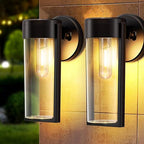Zonne-werklampen Zonne-energie decklichten, automatische aan/uit waterdichte zonnenbuitenkampen wandgemonteerde zonnen decoratieve lichten voor muur hek patio palen tuin veranda