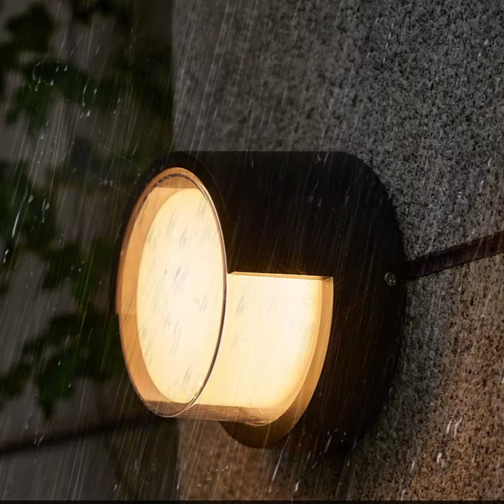 Waterdichte LED wandlampen met bewegingssensor