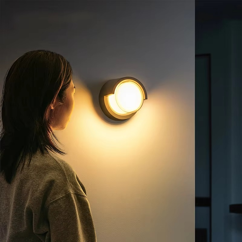 Waterdichte LED wandlampen met bewegingssensor
