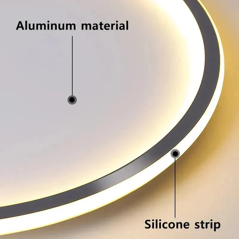 AuraRing - Moderne plafondlamp - Minimalistisch ontwerp - Elegant verlichten