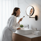 Avosian | LUMIVIEW – Oplaadbare LED Vergrotende Spiegel met Touchbediening