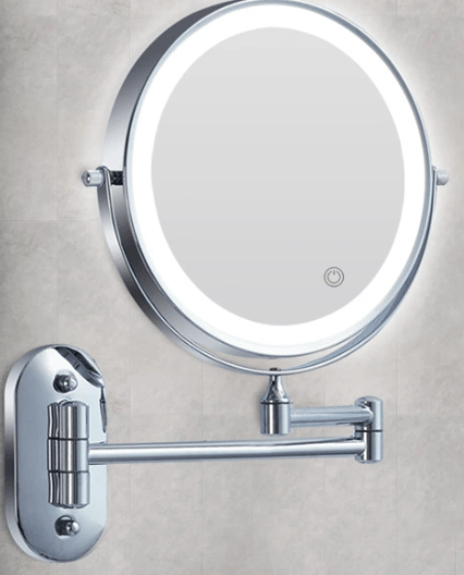 Avosian | LUMIVIEW – Oplaadbare LED Vergrotende Spiegel met Touchbediening