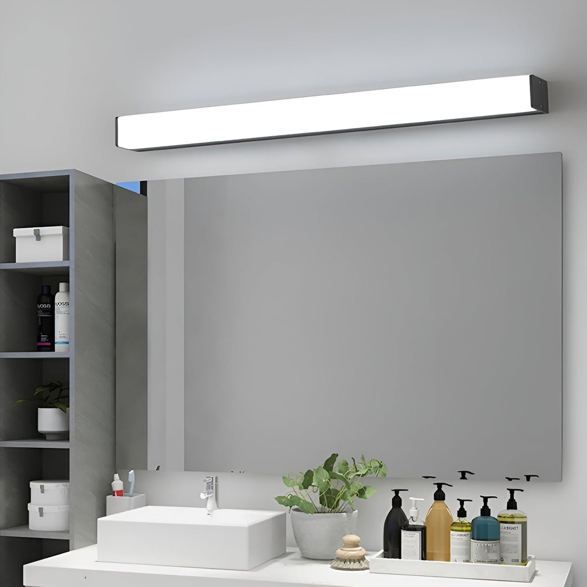Lang Spiegel Wandverlichting – Superhelder Acryl Licht voor Badkamers | Modern Ontwerp voor Thuis en Hotels | Avosian