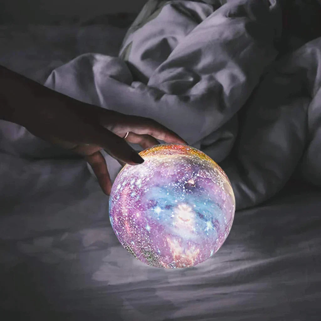 Scandinavische Maanlamp | 16 Kleuren | Met Afstandsbediening - Sky