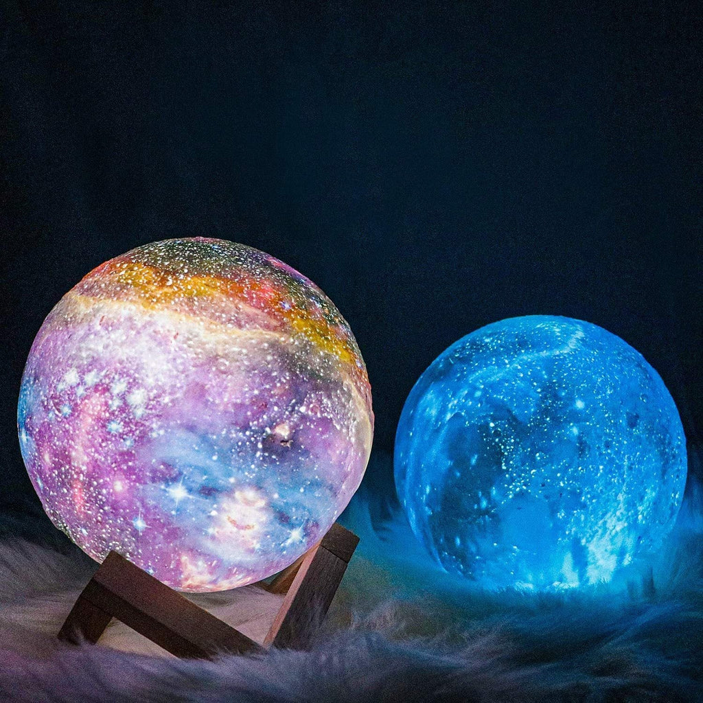 Scandinavische Maanlamp | 16 Kleuren | Met Afstandsbediening - Sky