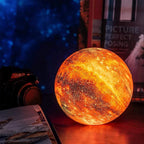 Scandinavische Maanlamp | 16 Kleuren | Met Afstandsbediening - Sky