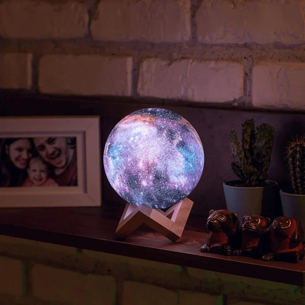 Scandinavische Maanlamp | 16 Kleuren | Met Afstandsbediening - Sky