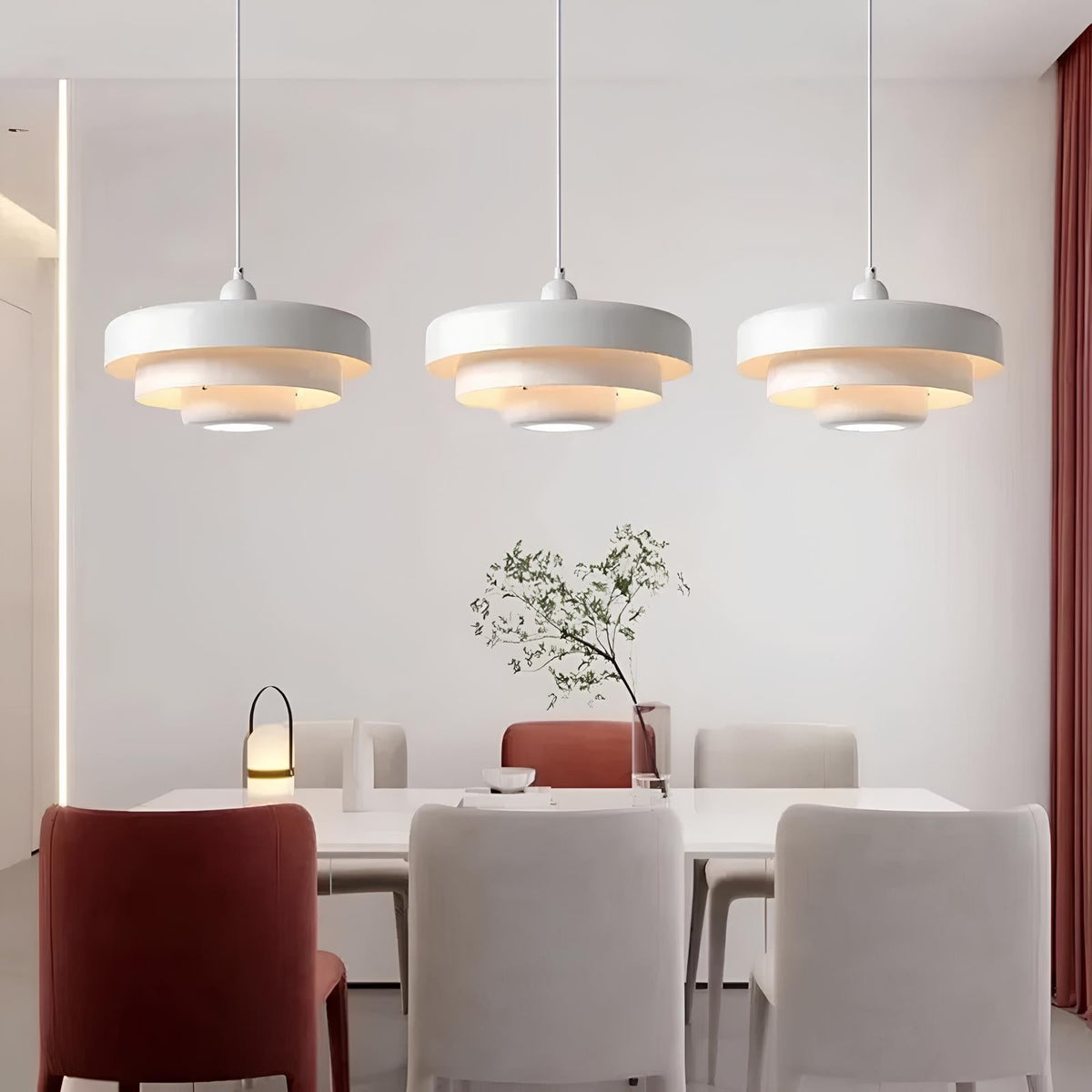 ScandiGlow Slim Glas Loftlamp voor modern Nordic interieur Avosian