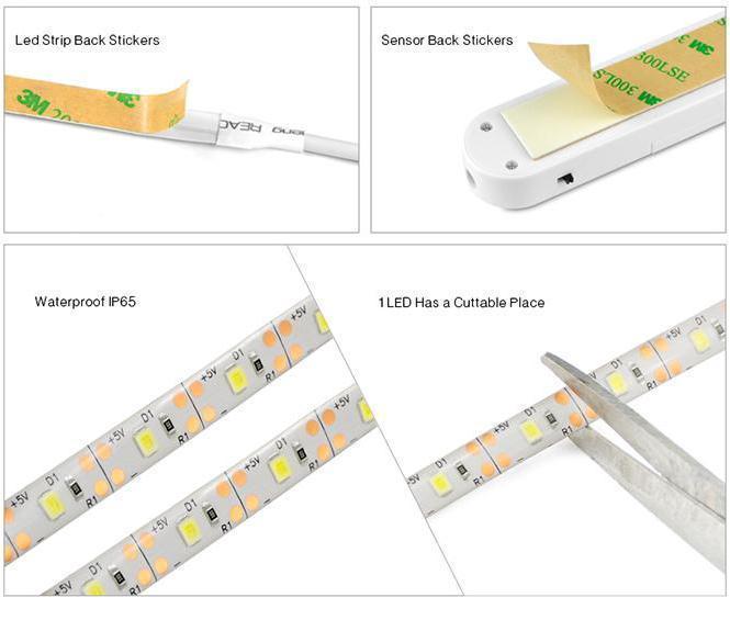 Bewegingssensor LED-striplicht