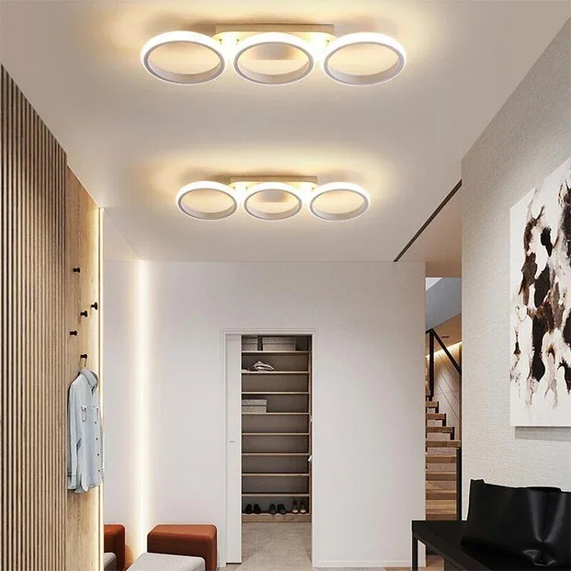 Moderner LED Ring Chandelier – Minimalistische Plafondlamp voor woonkamer en eetruimte