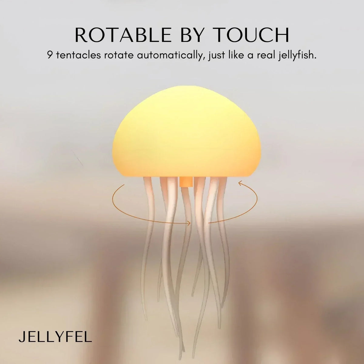 JellyBeat | Slim kleurrijke LED dansende kwal lamp