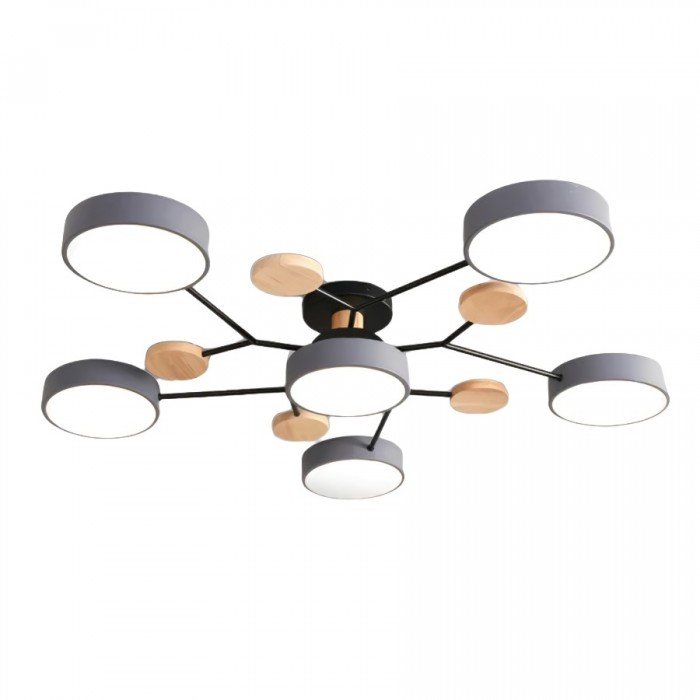 Vertakkende LED plafondlamp - NordicGlow