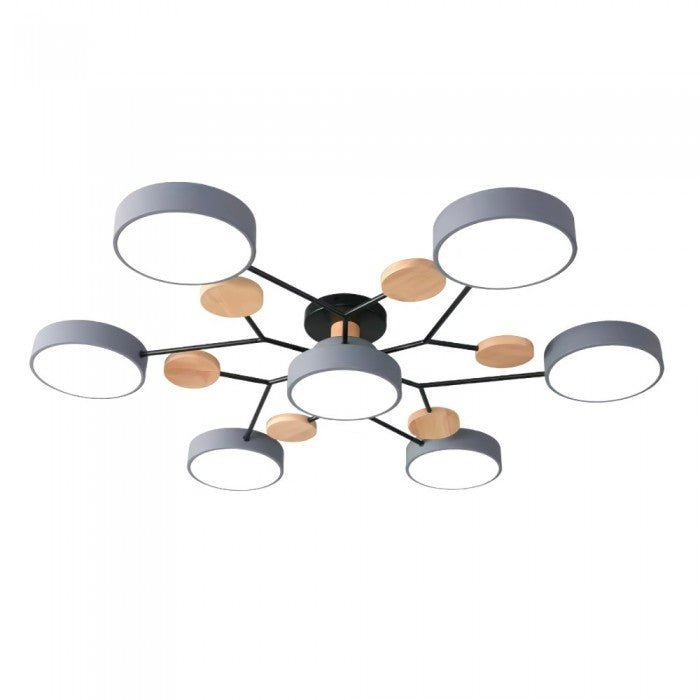 Vertakkende LED plafondlamp - NordicGlow