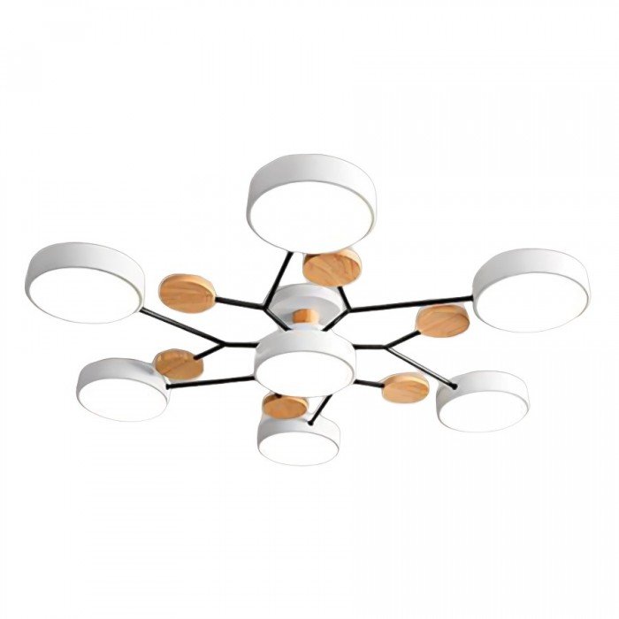 Vertakkende LED plafondlamp - NordicGlow