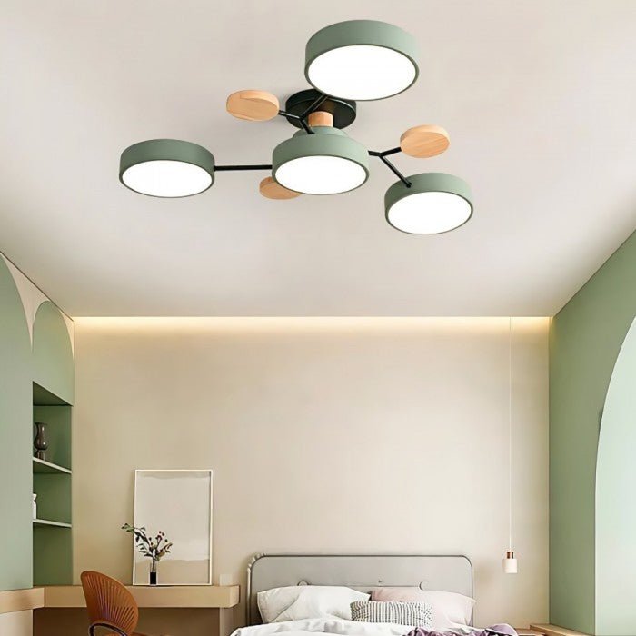 Vertakkende LED plafondlamp - NordicGlow