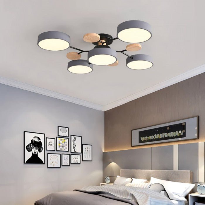 Vertakkende LED plafondlamp - NordicGlow