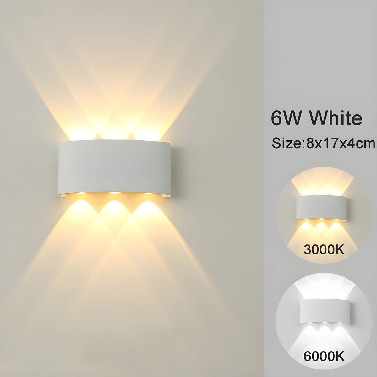 LED wandlampen voor binnen- en buitenruimtes