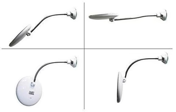 Avosian | 10X LED spiegel op zuignap