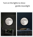 Slim Moderne Maan Spiegel Wandlamp | Avosian