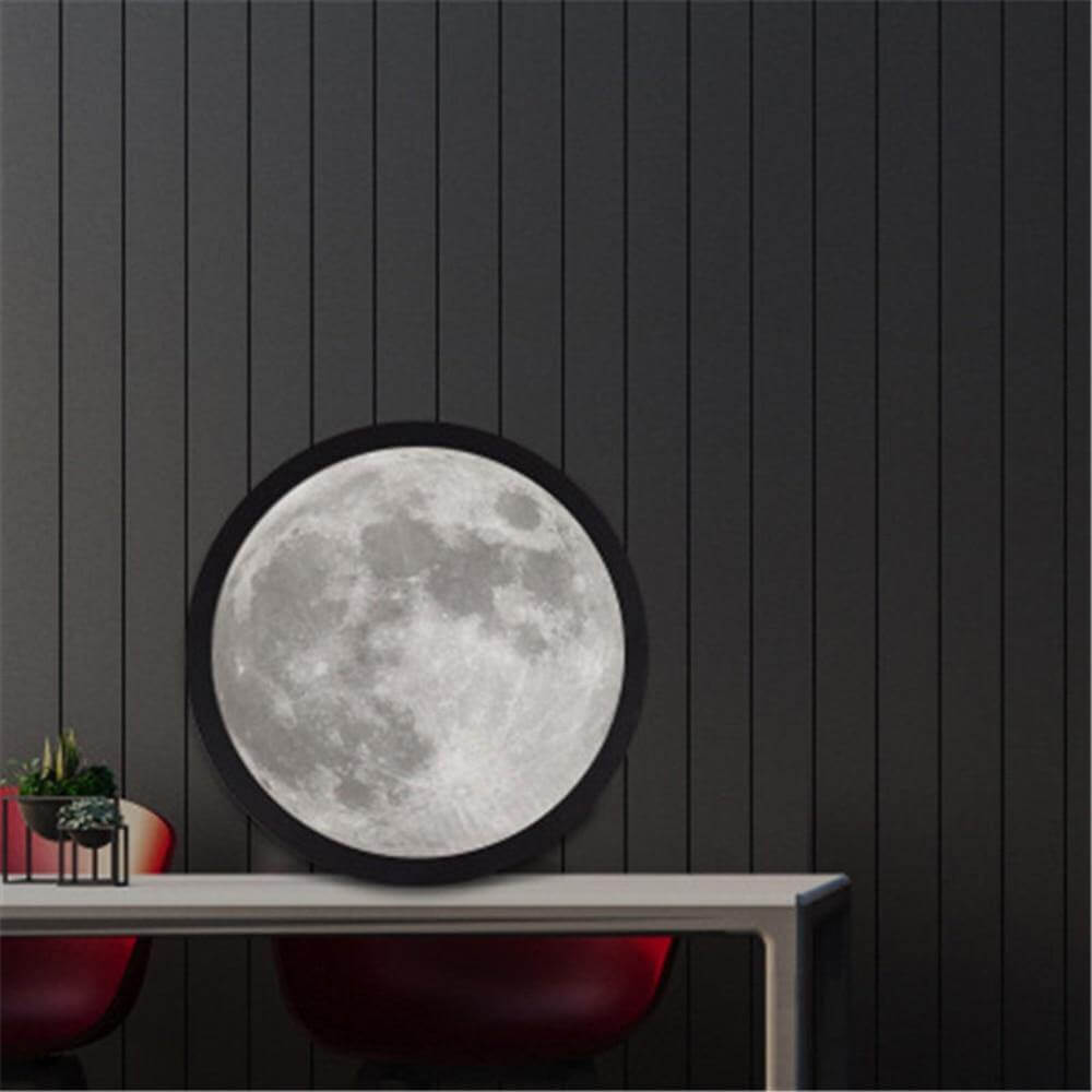Slim Moderne Maan Spiegel Wandlamp | Avosian