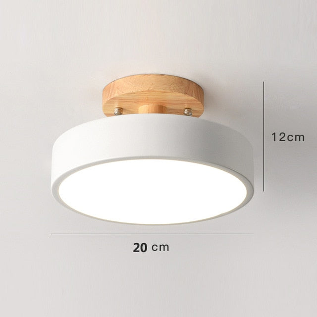 Kleurrijke Nordic LED Plafondlamp