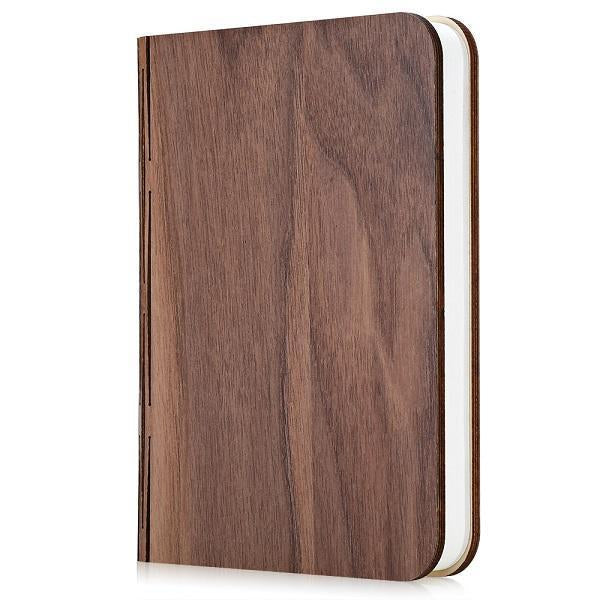 LED Vouwbare 360 Houten Boek Nachtlamp Bureau Lamp USB Oplaadbaar