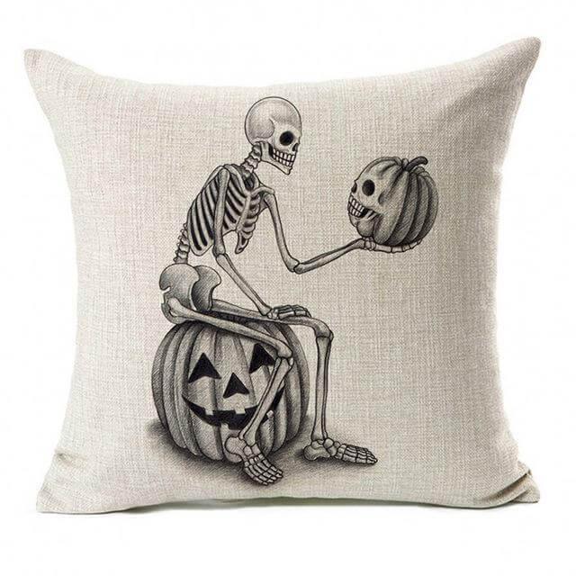 Skeleton Halloween Kussenhoezen