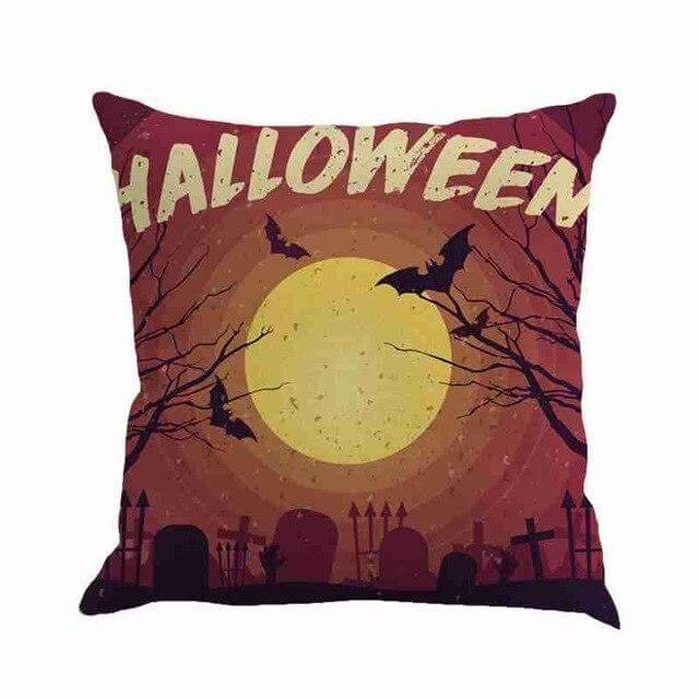 Engelenske Spooky House Halloween Kussenslopen