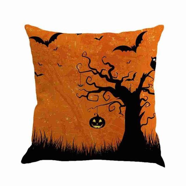 Engelenske Spooky House Halloween Kussenslopen