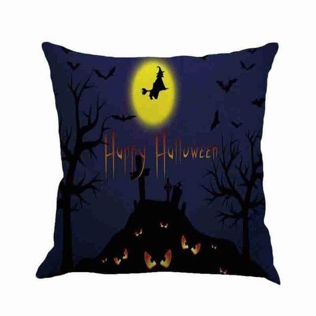 Engelenske Spooky House Halloween Kussenslopen