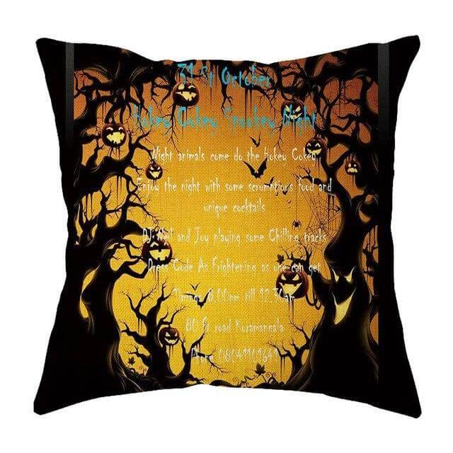 Engelachtige Decoratieve Halloween Kussenslopen