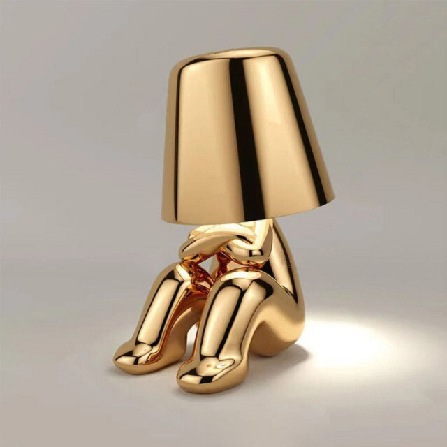 Manlampe - Artistieke moderne LED tafellamp