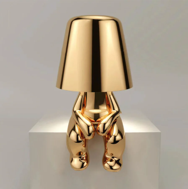 Manlampe - Artistieke moderne LED tafellamp